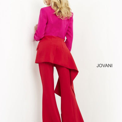 Jovani 04148 Long Two Piece Formal Pant Suit