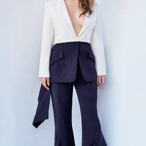 Jovani 04148 Long Two Piece Formal Pant Suit