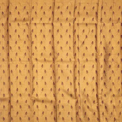 Dusty Pink Handloom Kanchipuram Tissue Silk Saree With Diagonal Checks