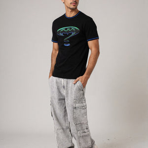 Men's Batman Printed Slim Fit T-shirt