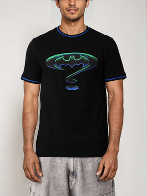 Men's Batman Printed Slim Fit T-shirt