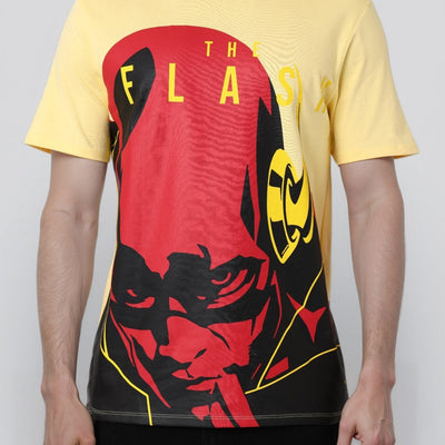 Men's Slim Fit Flash Print T-Shirt