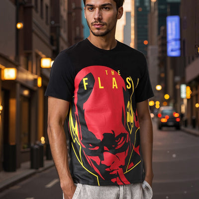 Men's Flash Printed Slim Fit T-shirt