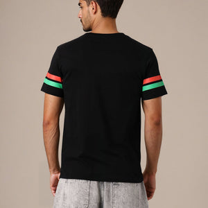 Men's Johnny Bravo Printed Slim Fit T-shirt