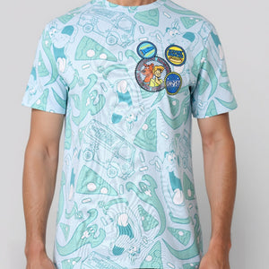 Men's Slim Fit Scooby-Doo Print T-Shirt