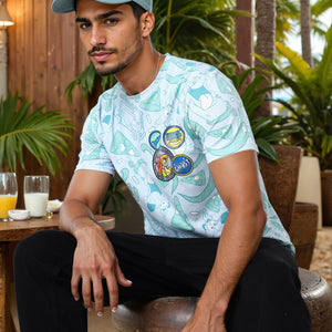 Men's Slim Fit Scooby-Doo Print T-Shirt