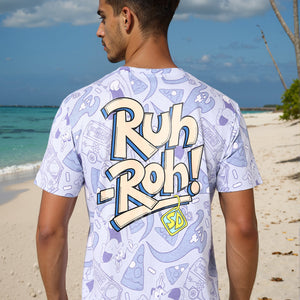 Men's Slim Fit Scooby-Doo Print T-Shirt