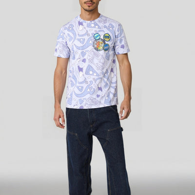 Men's Slim Fit Scooby-Doo Print T-Shirt