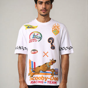 Men's Scooby-Doo Printed Boxy Fit T-shirt