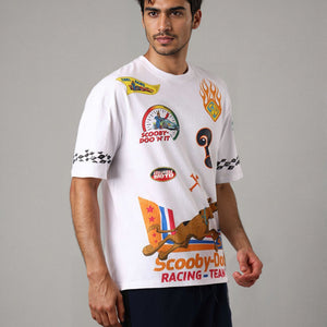 Men's Scooby-Doo Printed Boxy Fit T-shirt