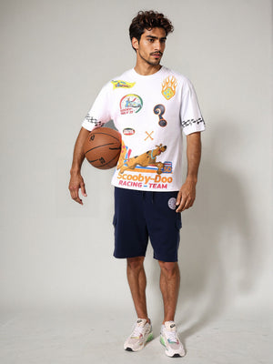Men's Scooby-Doo Printed Boxy Fit T-shirt