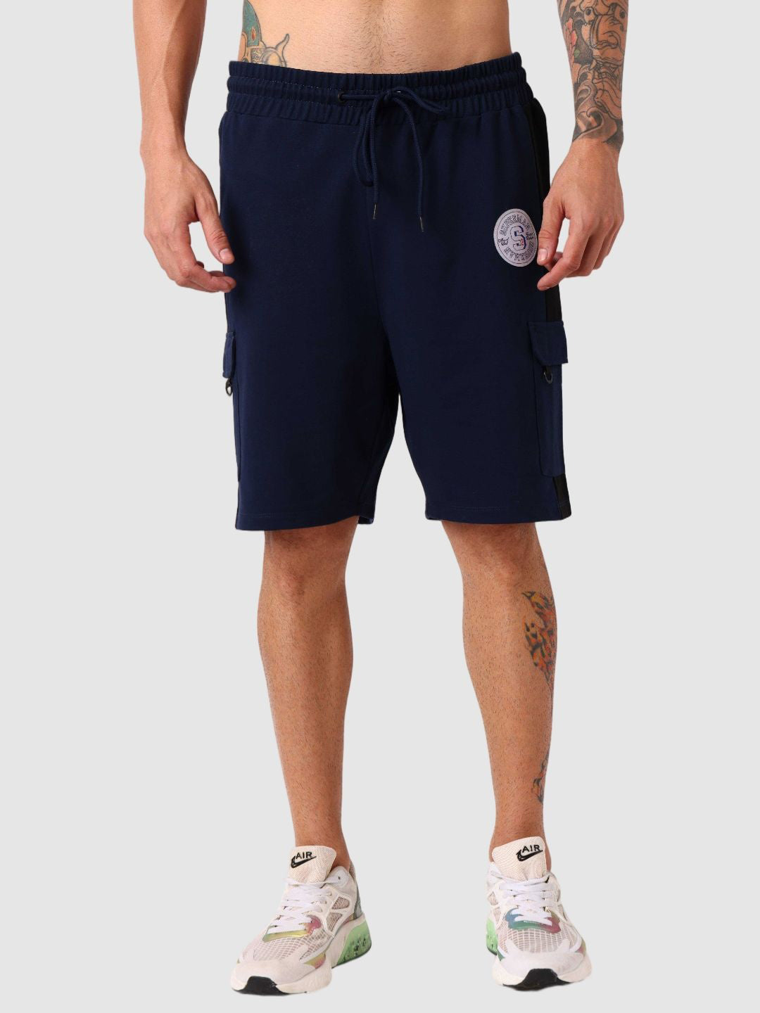 Men's Superman Printed Oversized Fit Shorts