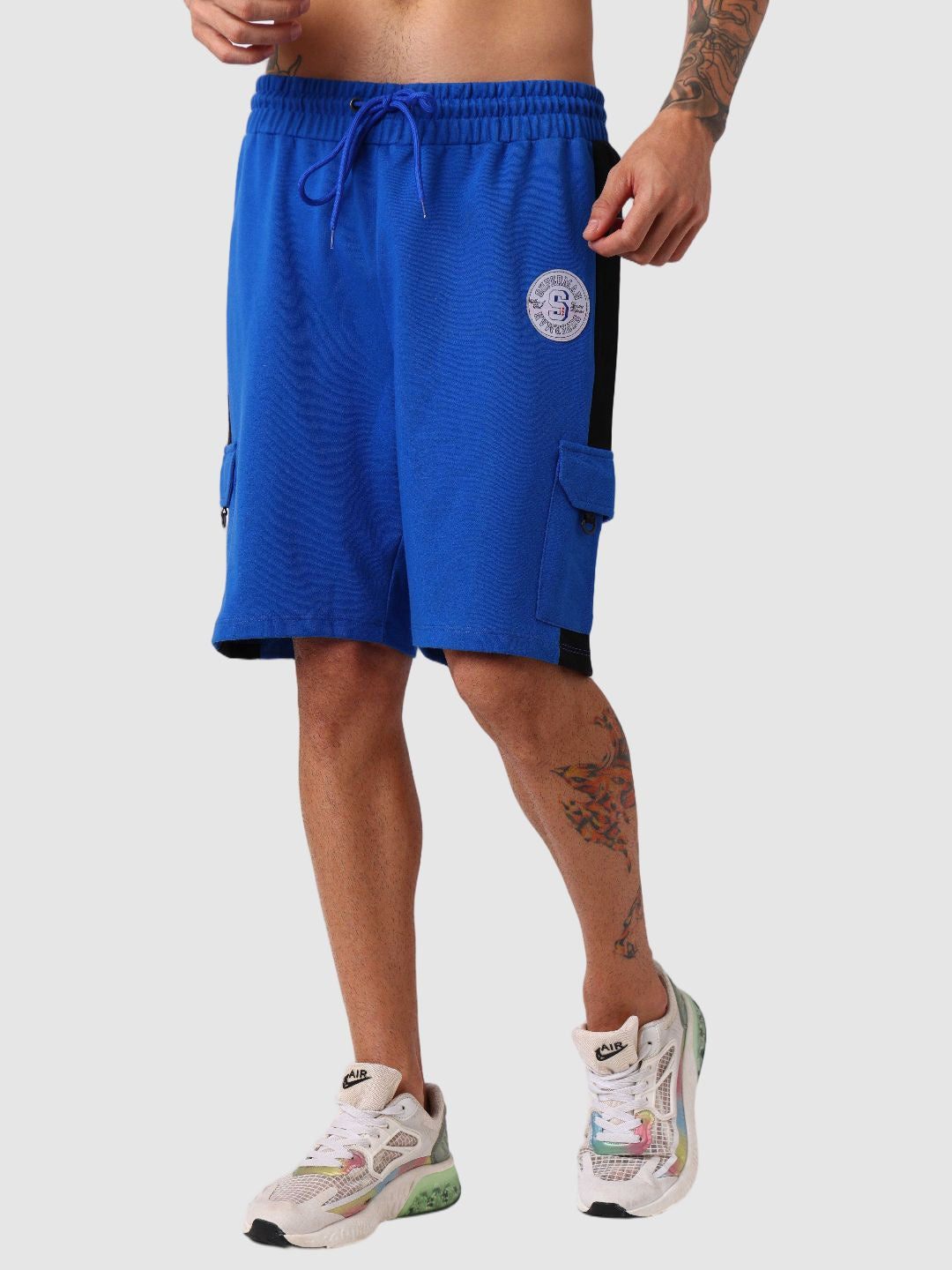Men's Superman Printed Oversized Fit Shorts