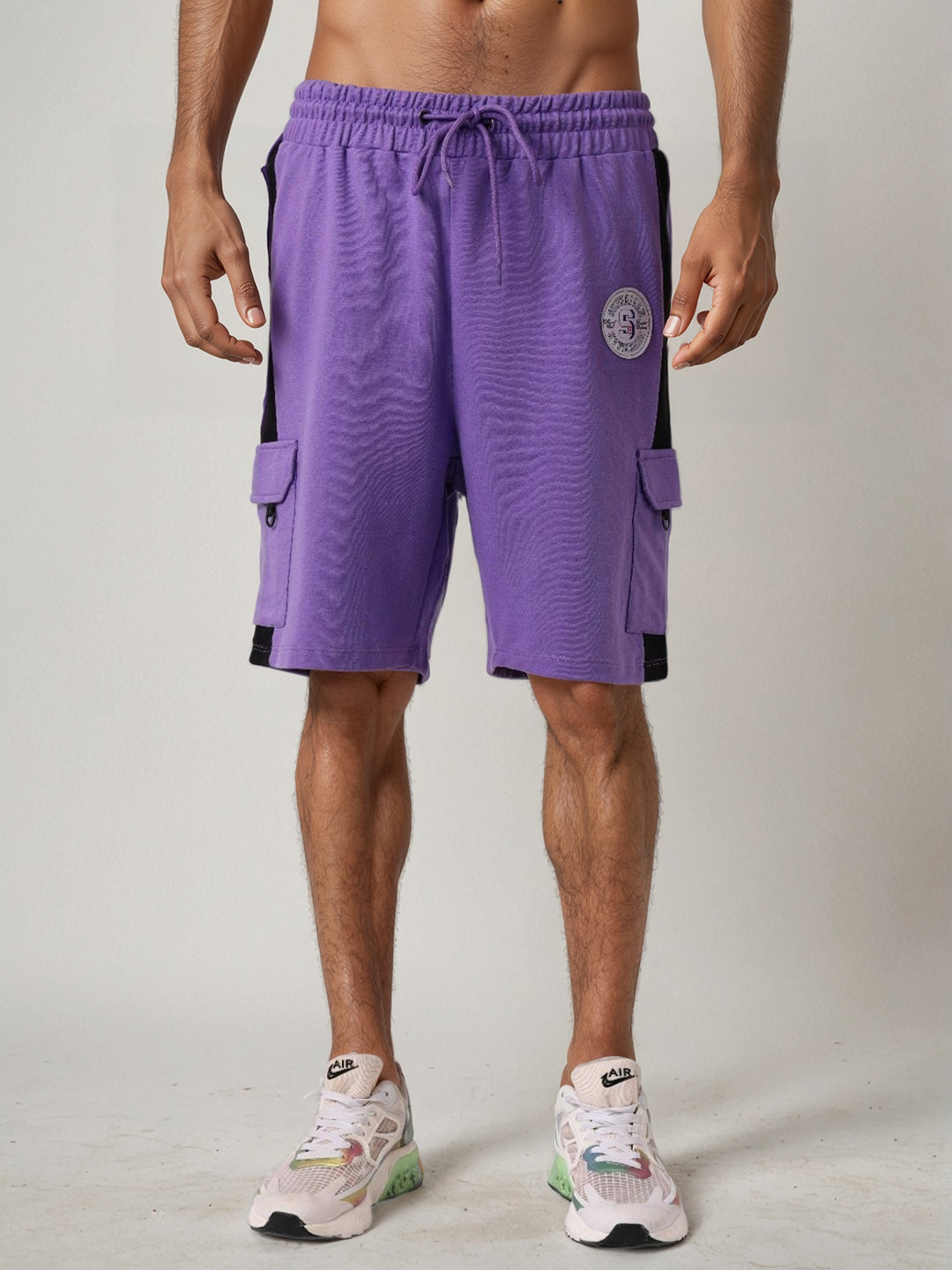 Men's Superman Printed Oversized Fit Shorts