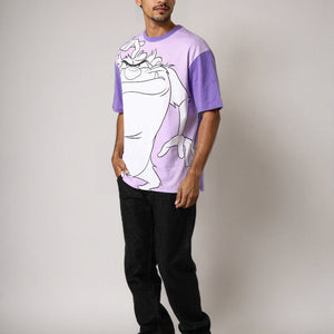 Men's Looney Tunes Back Printed Boxy Fit Tshirt