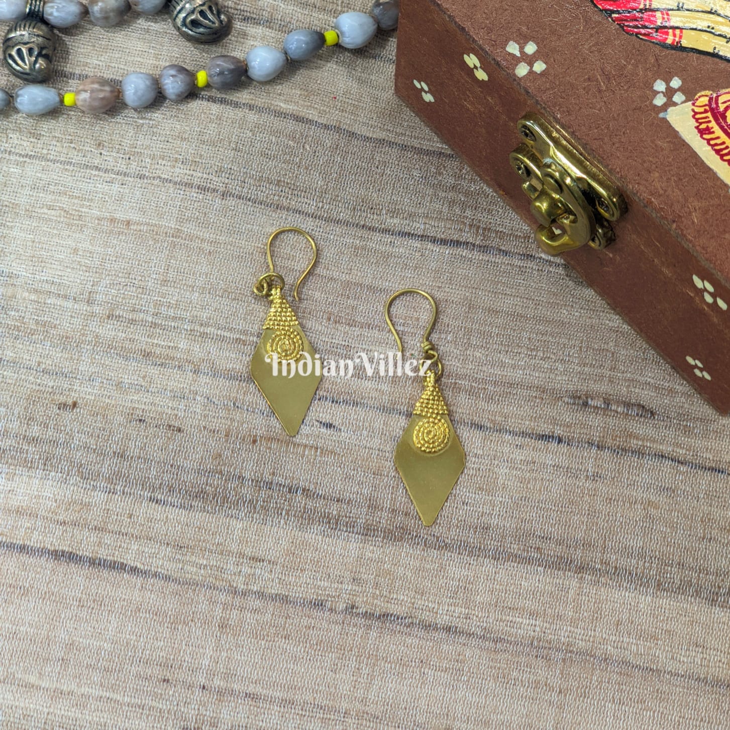 Handmade Dhokra Tribal Earring