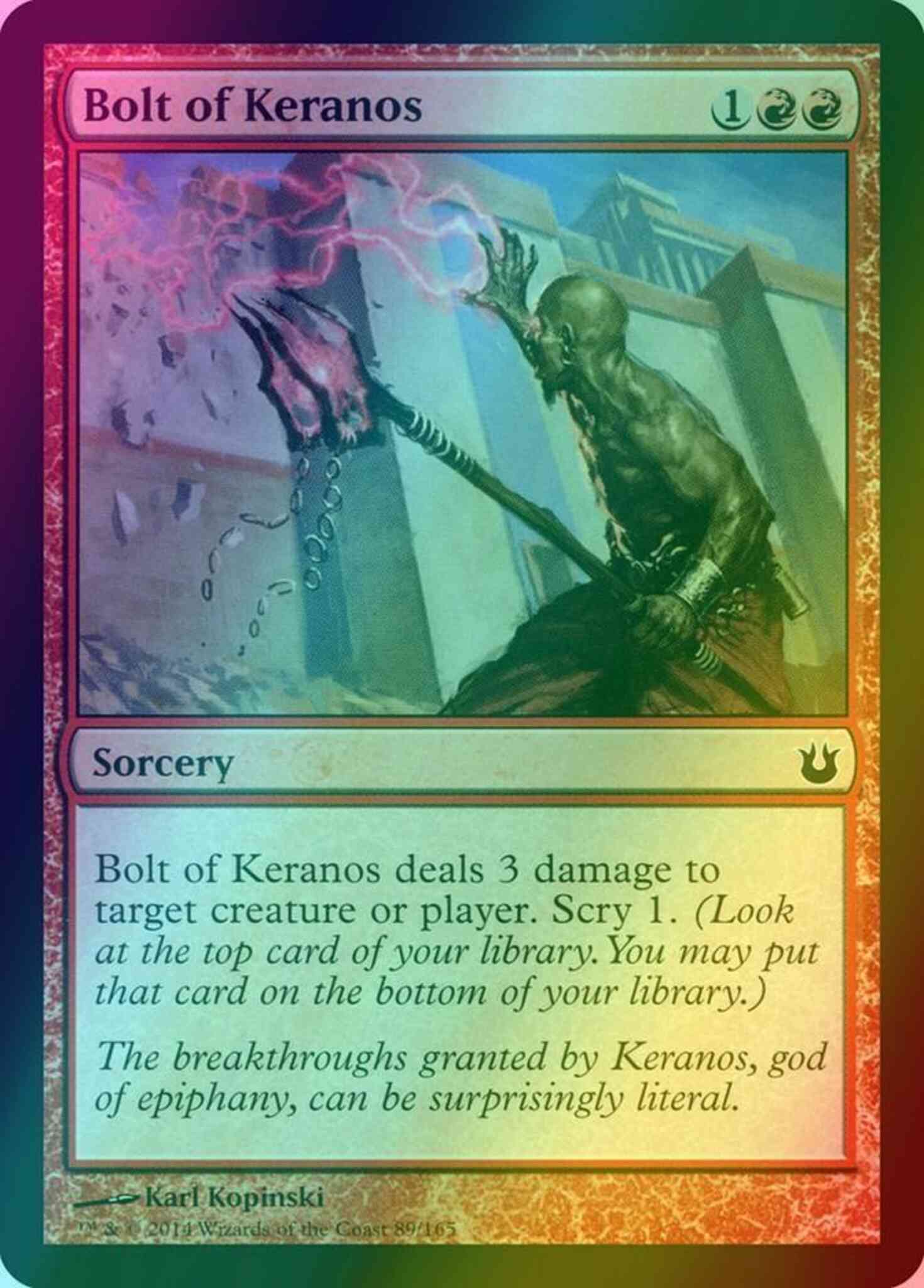 Bolt of Keranos [89] [Born of the Gods] [Foil]