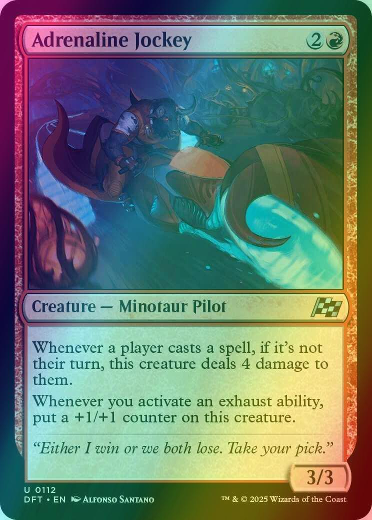 Adrenaline Jockey [112] [Aetherdrift] [Foil]