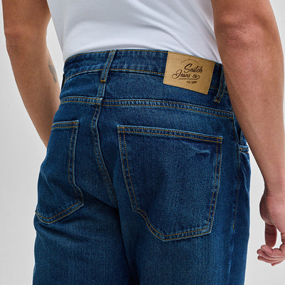 Blue Baggy Fit Jeans