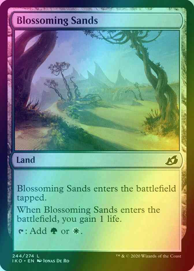 Blossoming Sands [244] [Ikoria: Lair of Behemoths] [Foil]