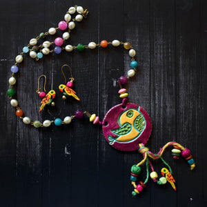 Bindurekha Clay Art Birdie Set