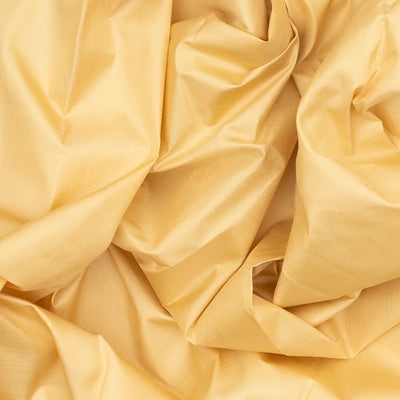 Sandal Handloom Kanchipuram Korvai Silk Saree With Green Border