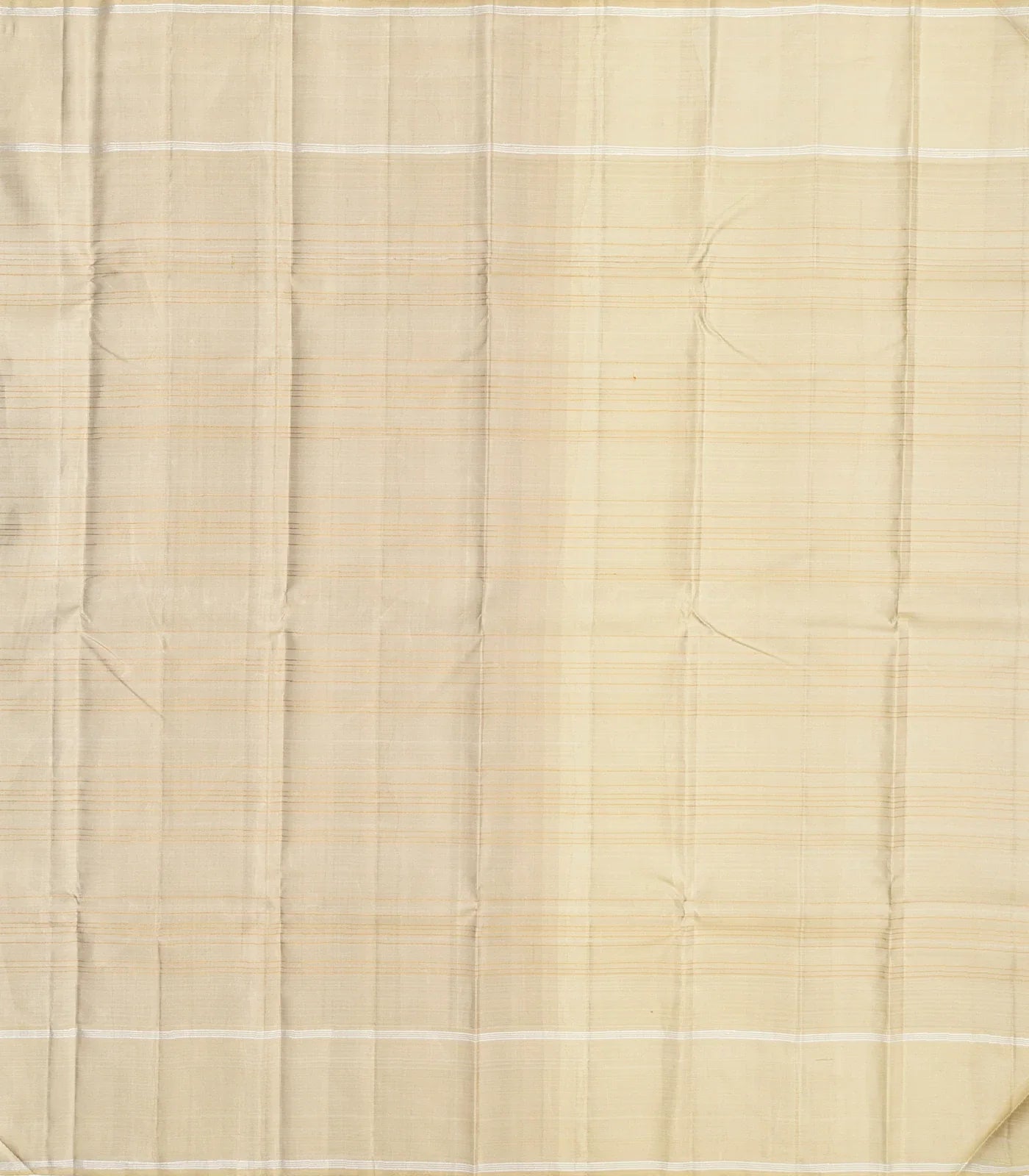 Bubble Gum Pink Handloom Kanchipuram Silk Saree With Stripes