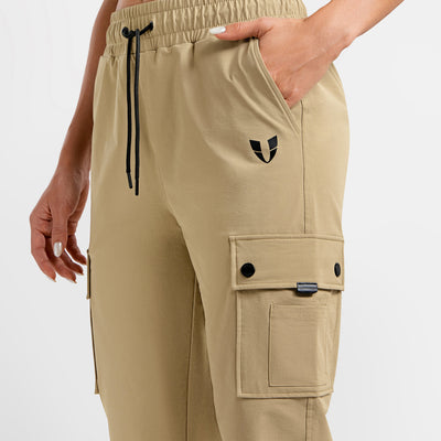 Cargo Pocket Moto leggings - Khaki