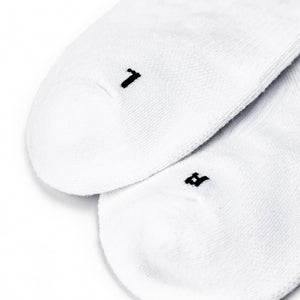 Firmabs Striped Sports socks - White