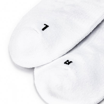 Firmabs Striped Sports socks - White