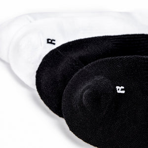 Firmabs Striped Sports socks - White