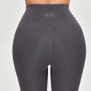 Seamless Scrunch Butt Leggings - Gray