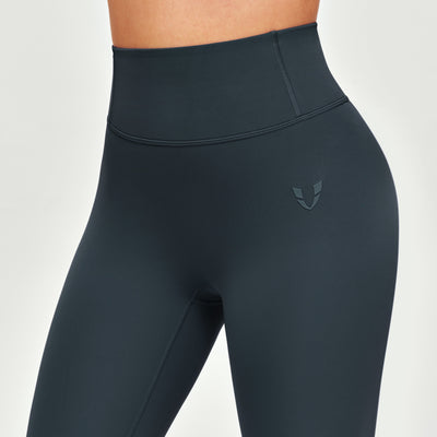 High Waisted Workout Leggings - Gray