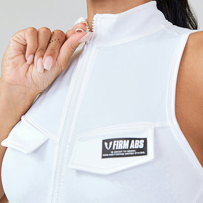 Army Abs Tank - White