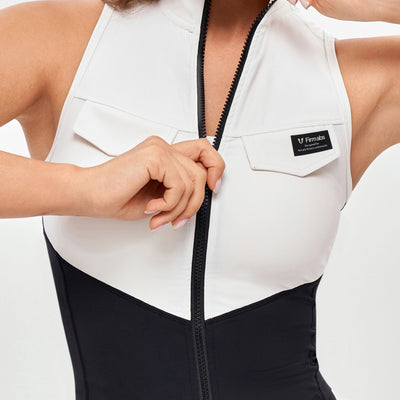 Army Abs Tank - Black and White