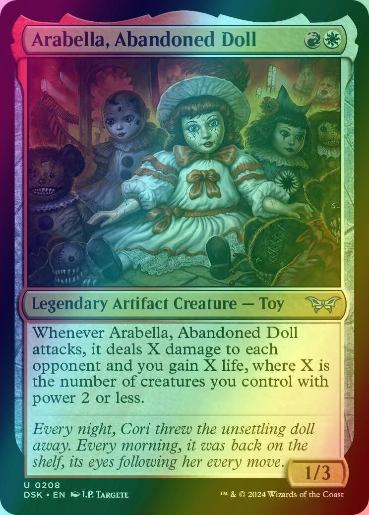 Arabella, Abandoned Doll [208] [Duskmourn: House of Horror] [Foil]