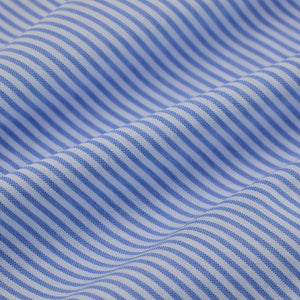 Light Blue Stripes Stretch Shirt
