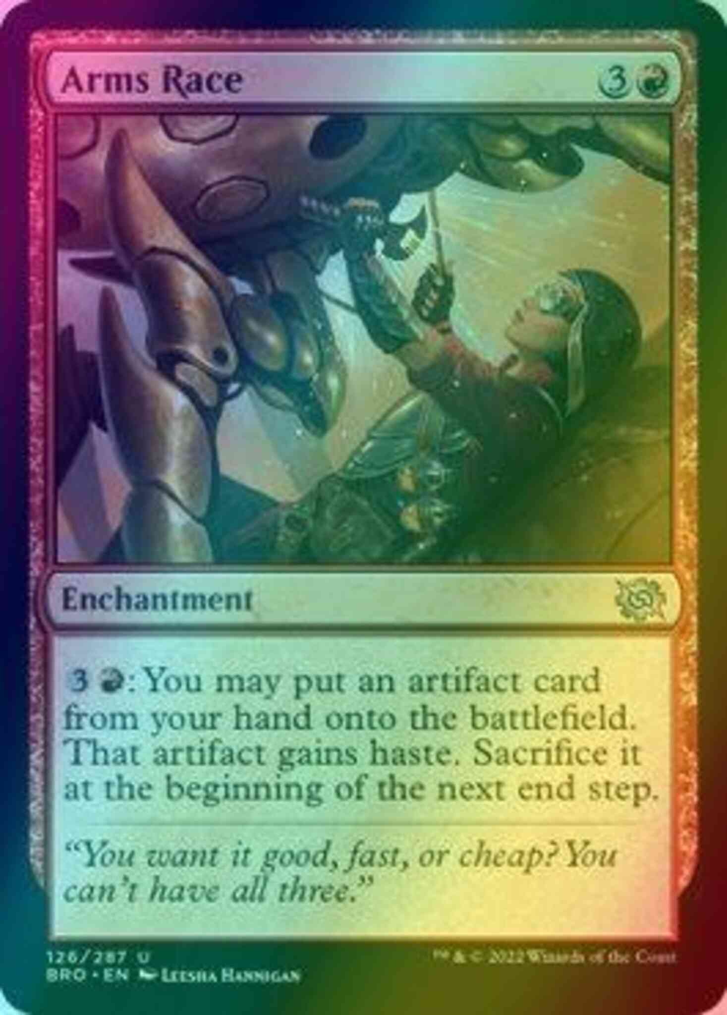 Arms Race [126] [The Brothers' War] [Foil]