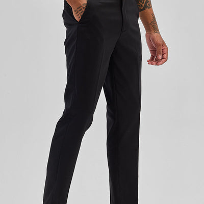 Black Slim Fit Trousers