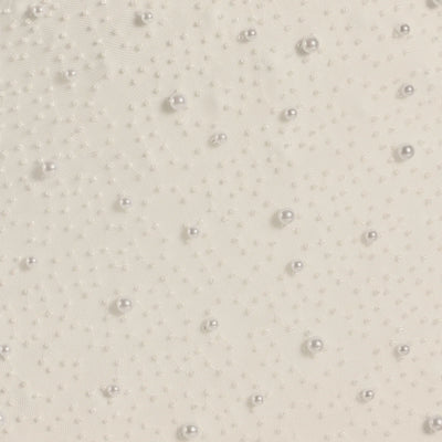 Emma Faux Pearl Beaded Long Sleeve Bodycon Dress
