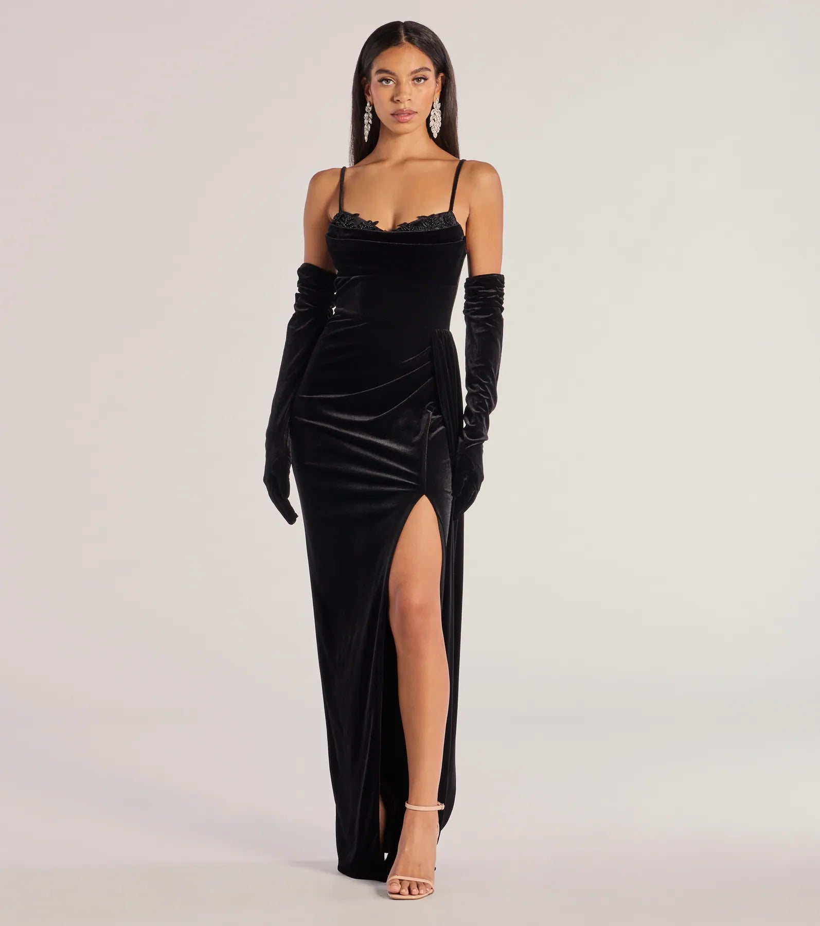 05002-8608_1_BLACK_InezBeadedAppliqueVelvetFormalDressWithGloves.webp?v=1731685145&width=1946