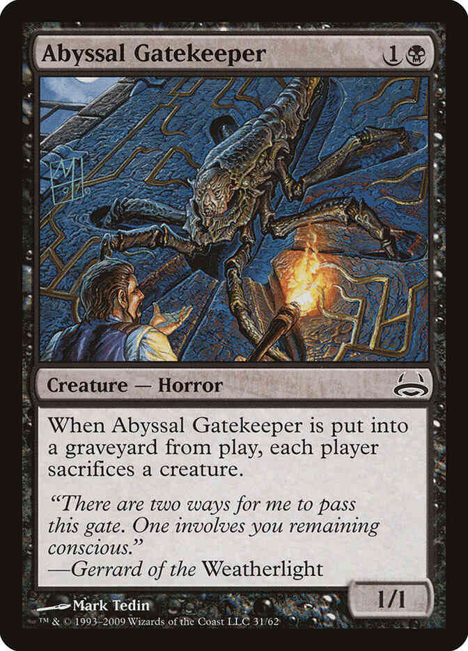 Abyssal Gatekeeper [31] [Duel Decks: Divine vs. Demonic] [Non-Foil]