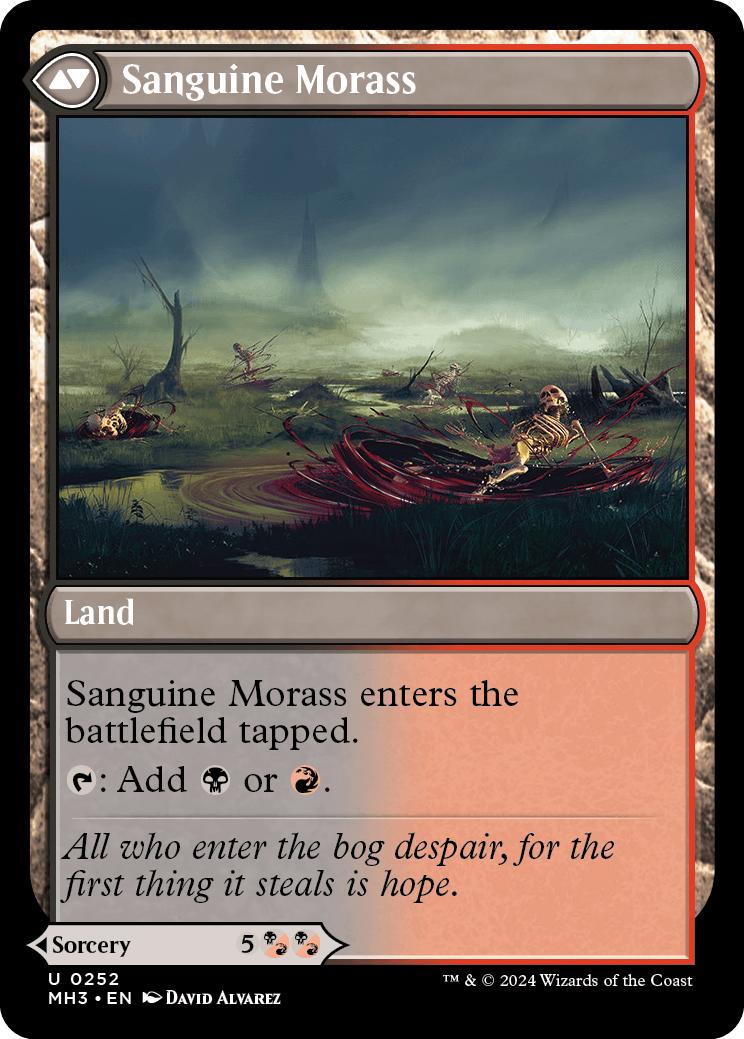 Bloodsoaked Insight // Sanguine Morass [252] [Modern Horizons 3] [Non-Foil]