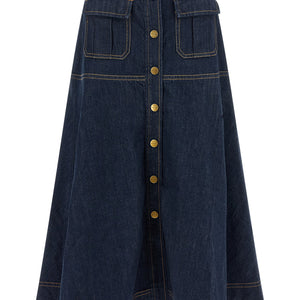 Zimmermann Denim Skirt