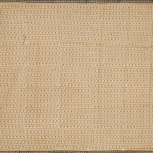 Beige Handloom Chanderi Cotton Saree With Printed Floral Motifs