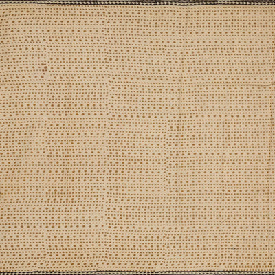 Beige Handloom Chanderi Cotton Saree With Printed Floral Motifs