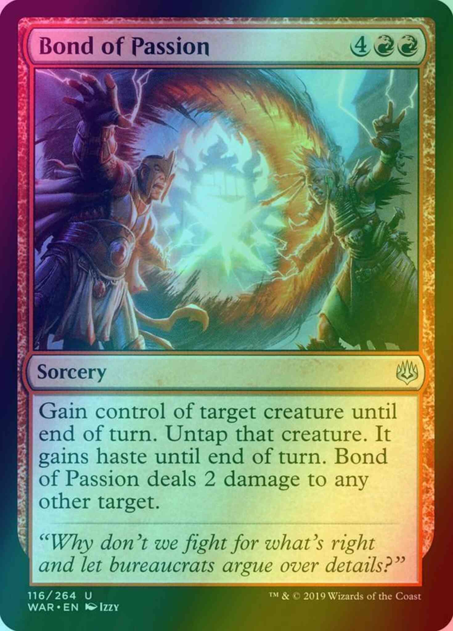 Bond of Passion [116] [War of the Spark] [Foil]