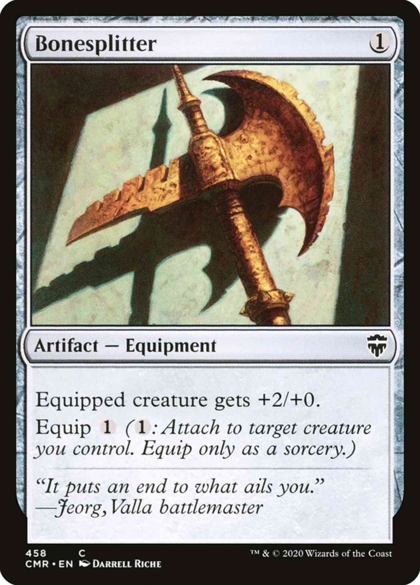 Bonesplitter [458] [Commander Legends] [Non-Foil]