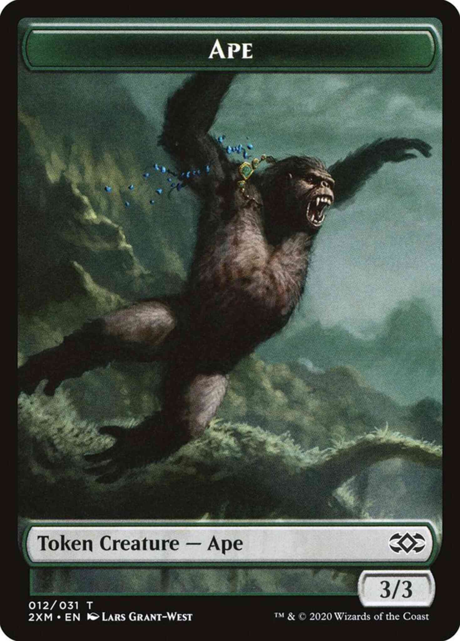 Ape Token [12] [Double Masters Tokens] [Non-Foil]
