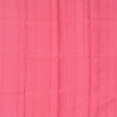 Mustard Handloom Kanchipuram Silk Saree With Checks & Buttas